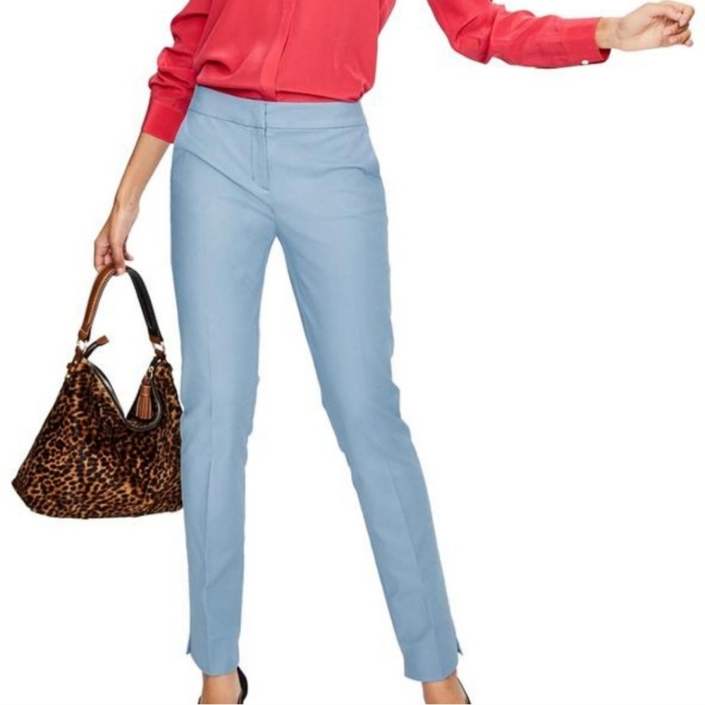Boden Light Blue Tailored Trousers, sz 12L